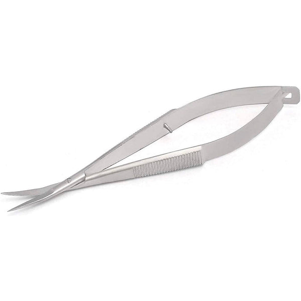 Beadsnfashion Curved Stainless Steel Squeeze Scissors
