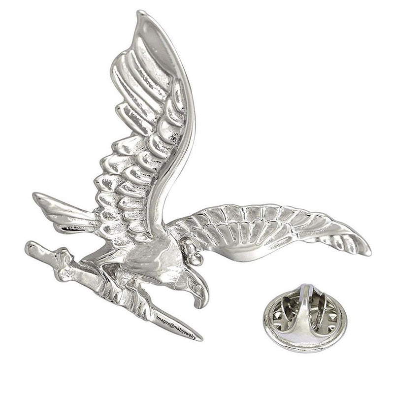 Mahi Designer Fashion Eagle Brooch/Lapel Pin