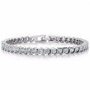 Mahi Mystic Mystic Tennis Bracelet with Crystal Stones - BR1100296R