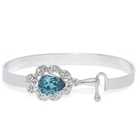 Mahi Exquisite Designer Bracelet with Crystal - BR1100374RABlu