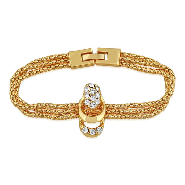 Mahi Exclusive Crystal Valentine Bracelet - BR1100415G