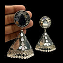 Blythediva Pack Of 3 Oxidised Plated Jhumka Earrings