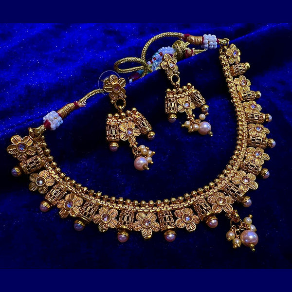 Blythediva Pack Of 2 Gold Plated Necklace Set