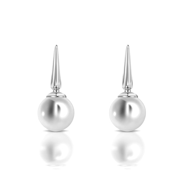 Nipura Bold Silver ball Trinket earrings