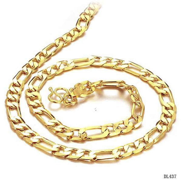 Martina Jewels Traditional Gold Plated Pack Of 6 Chain for Men  - CH-107_6