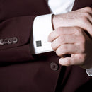 Mahi Striped Pattern Cufflink