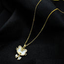 Mahavir Gold Plated Chain Pendant