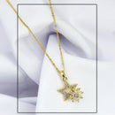 Mahavir Gold Plated Chain Pendant