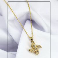 Mahavir Gold Plated Chain Pendant