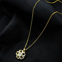 Mahavir Gold Plated Chain Pendant