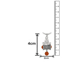 Mahi Combo of Om Nammo Shivay Pendant and Trishul Bracelet with Rudraksha for Men (CO1105177R)