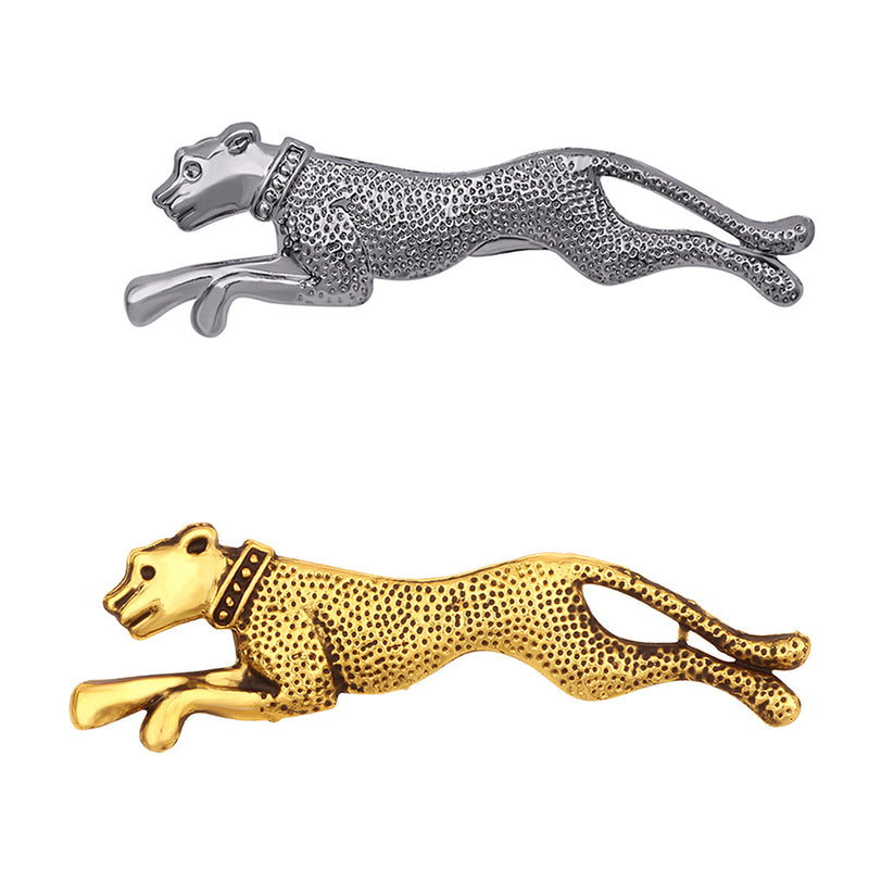 Mahi Combo of Jaguar Shaped Wedding Brooch Wedding Brooch / Lapel Pin for Men (CO1105457M)