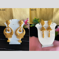 Mahavir Gold Earrings Combo