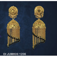 Mahavir Gold Plated Jhumki Earrings  - DI Jumkhi 1206