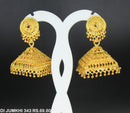 Mahavir Gold Plated Jhumki Earrings  - DI Jumkhi 343