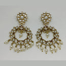 Midas Touch Gold Plated Meenakari & Kundan Dangler Earrings