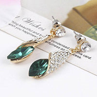 Mahi Endearing Drop Earrings with Crystal