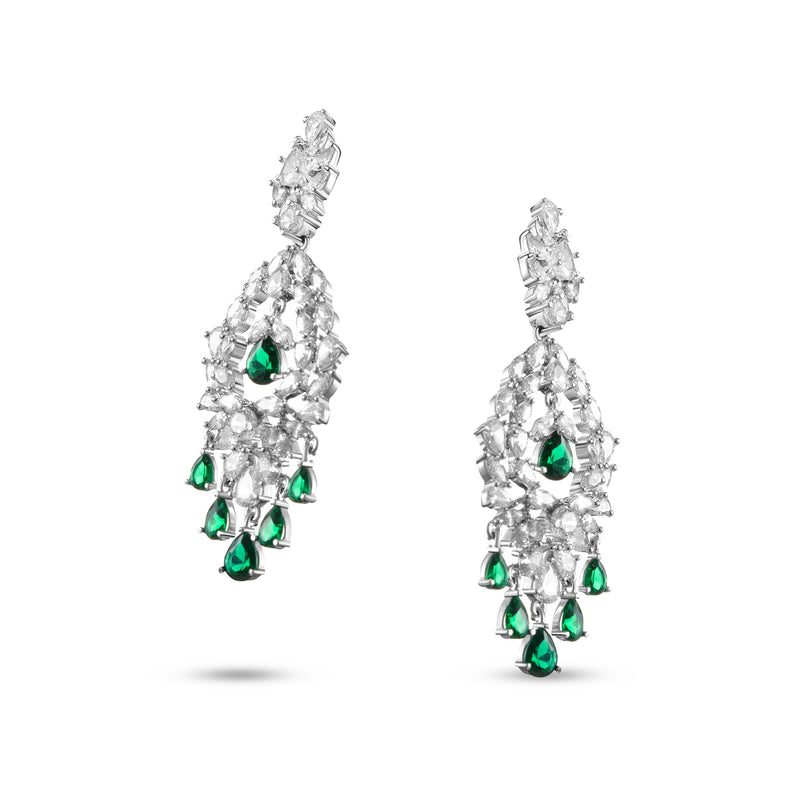 Nipura Emerald Marquess Danglers