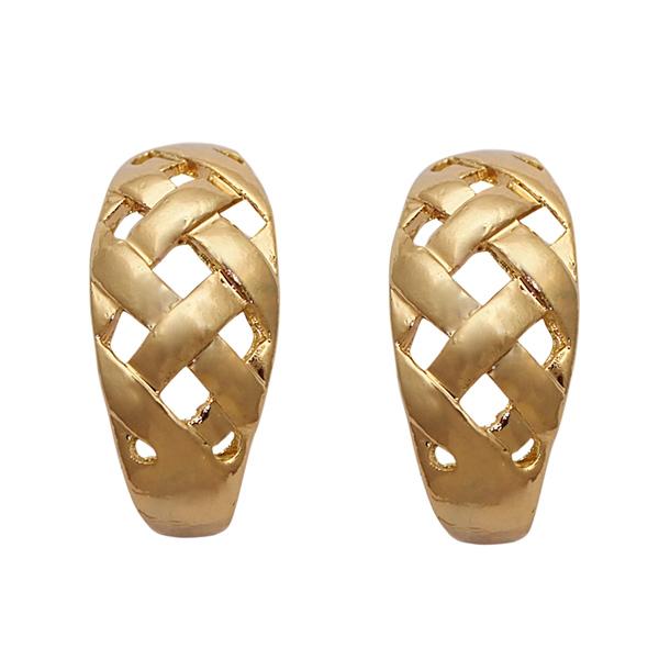 Tip Top Fashions Gold Plated Stud Earrings - 1302833