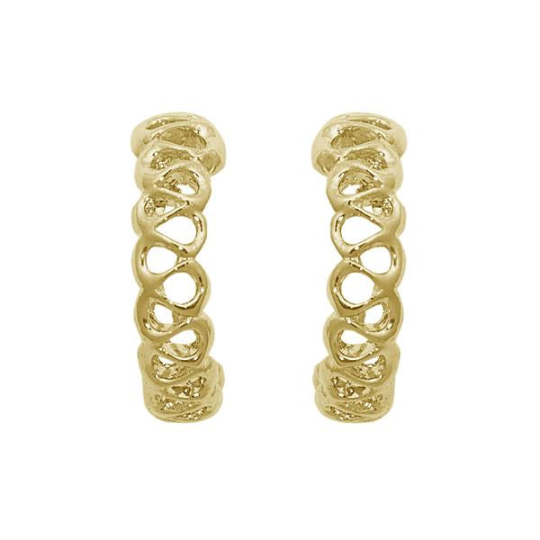 Tip Top Fashions Gold Plated Stud Earrings - 1302835