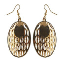 The99Jewel Austrian Stone Gold Plated Dangler Earring - 1306416