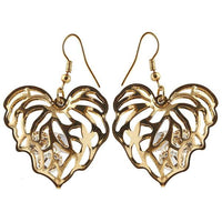 The99Jewel Austrian Stone Gold Plated Dangler Earring - 1306418