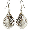 The99Jewel Silver Plated Stone Dangler Earring - 1306444