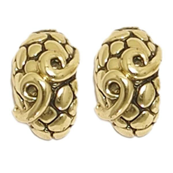 Tip Top Fashions Golden Studs Earrings - 1302803