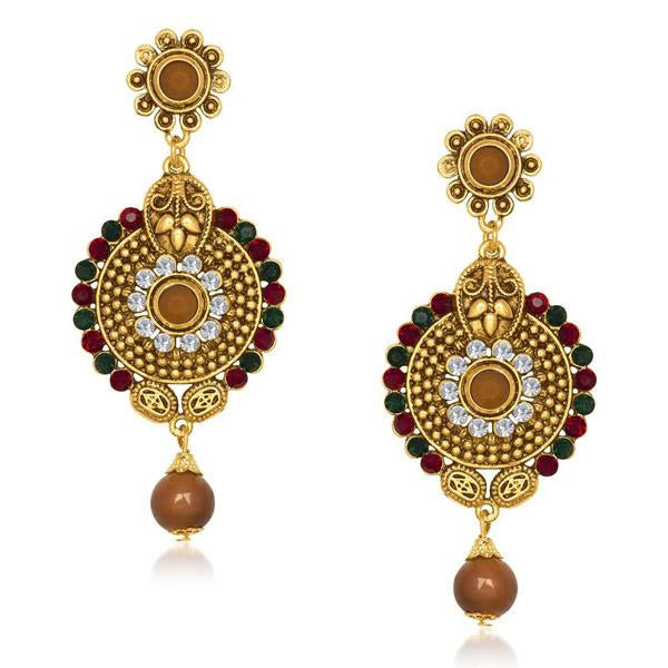 The99Jewel Austrian Stone Dangler Earring - 1305513