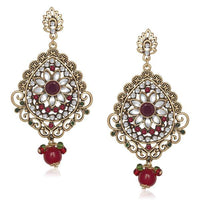 Soha Fashion Kundan Stone Dangler Earrings