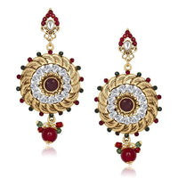 Soha Fashion Antique Gold Plated Dangler Earrings