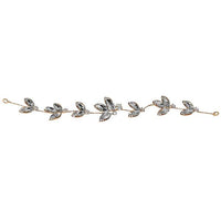 Apurva Pearls Gold Plated Stone Hair Brooch - 1502202A