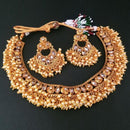 Real Creation AD Stone Copper Necklace Set - FBB0069