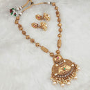 Real Creation AD Stone Copper Necklace Set - FBB0145A