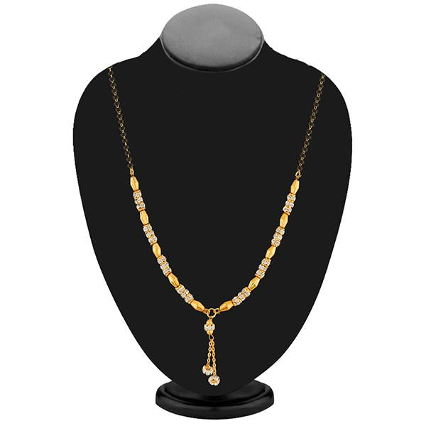 Umiyaji Gold Plated Stone Black Beads Mangalsutra - FBG0003