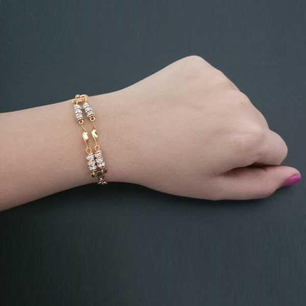 Umiyaji Gold Plated Austrian Stone Bracelet - FBG0014