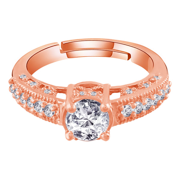 Etnico Gold-Plated Adjustable Ring (Women) - FL178RG