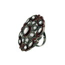 Etnico Silver-Plated Adjustable Ring (Women)