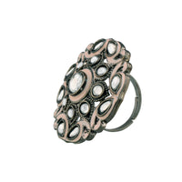 Etnico Silver-Plated Adjustable Ring (Women)