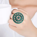 Etnico Silver-Plated Brass Adjustable Ring (Women)