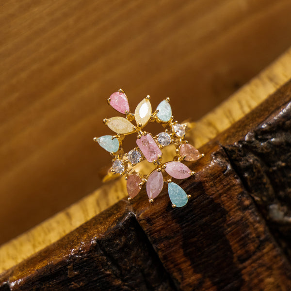 Nipura Flower Fairy Cocktail Ring