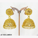 Mahavir Gold Plated Jhumki Earrings