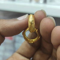 Gautam Jewellery Gold Plated Pack Of 50 Bali Hoop Earrings -GJEAR07