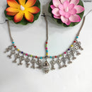 Heera Jewellers Oxidised Silver Plated  Maang Tikka - HJACC151