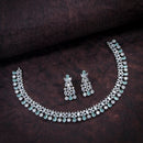 Heera Jewellers American Diamond Stylish Fancy Necklace Set