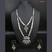 Heera Jewellers Navratri Special Oxidised Stylish Necklace Set