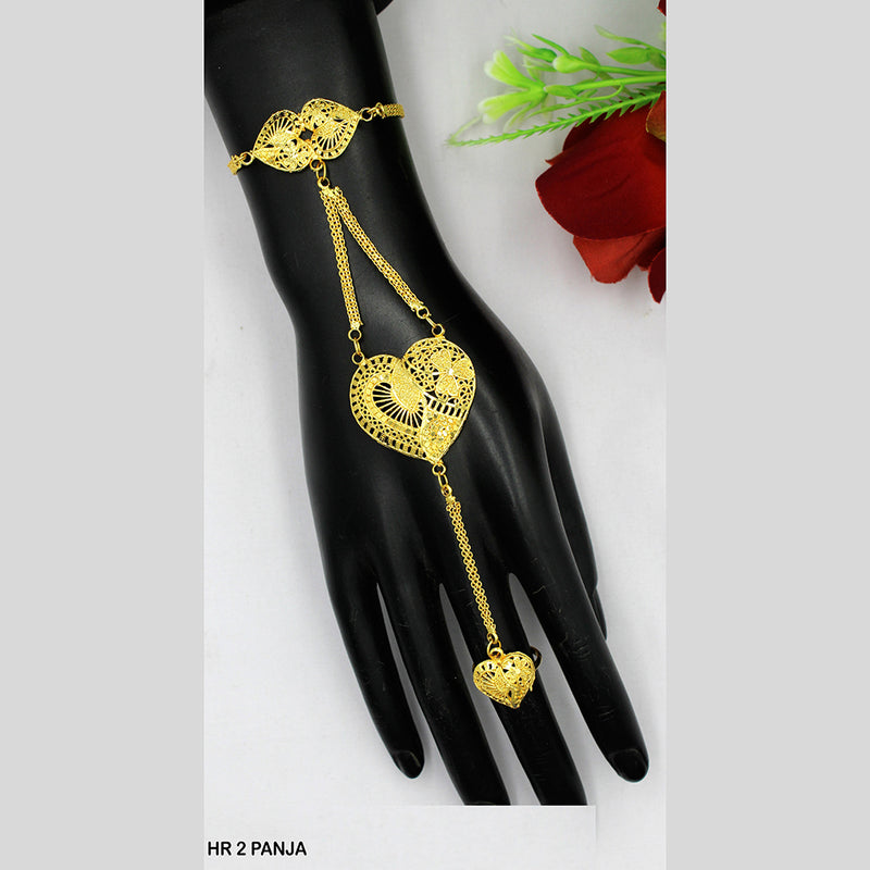 Mahavir Gold Plated Hand Panja