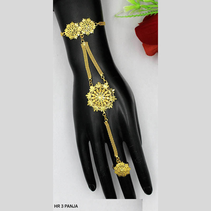 Mahavir Gold Plated Hand Panja