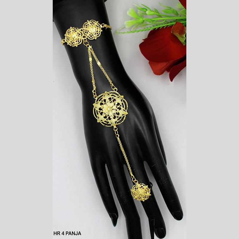 Mahavir Gold Plated Hand Panja