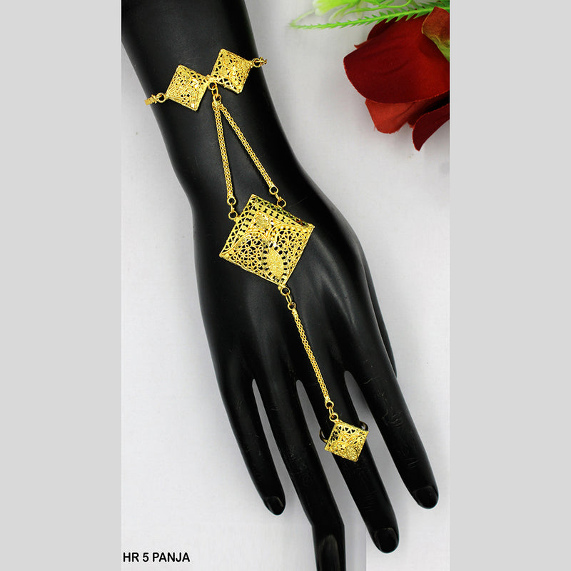 Mahavir Gold Plated Hand Panja